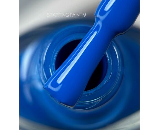 SAGA. Stamping nail polish, #09, Blue, 8 ml. Лак-фарба для стемпінгу, блакитний #1