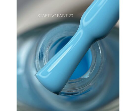 SAGA. Stamping nail polish, #20, Light Blue, 8 ml. Лак-фарба для стемпінгу, небесно блакитний #1