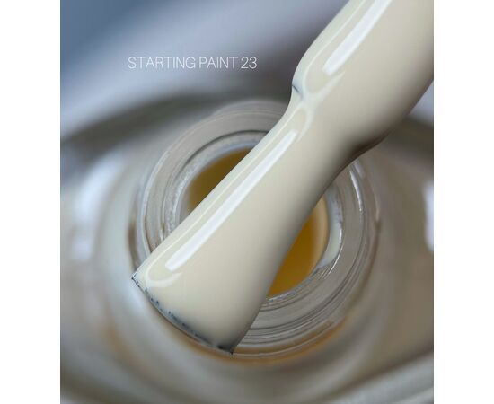 SAGA. Stamping nail polish, #23, Ivory, 8 ml. Лак-фарба для стемпінгу, слонова кістка #1