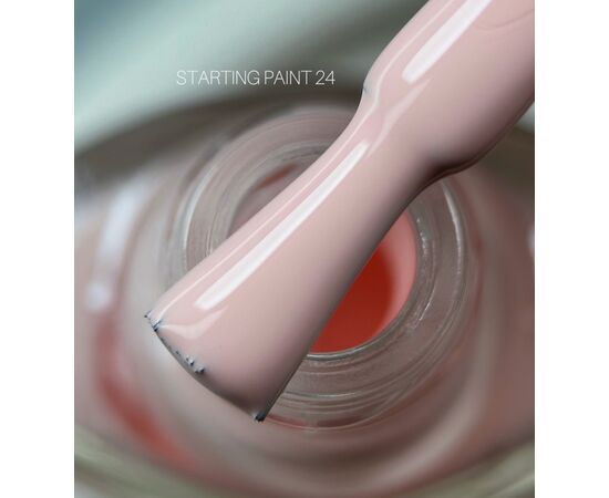 SAGA. Stamping nail polish, #24, Light Pink, 8 ml. Лак-фарба для стемпінгу, ніжно-рожевий #1