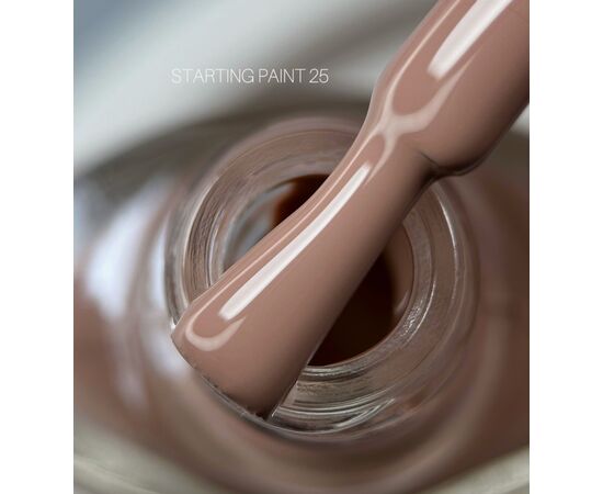 SAGA. Stamping nail polish, #25, Nude, 8 ml. Лак-фарба для стемпінгу, нюд #1