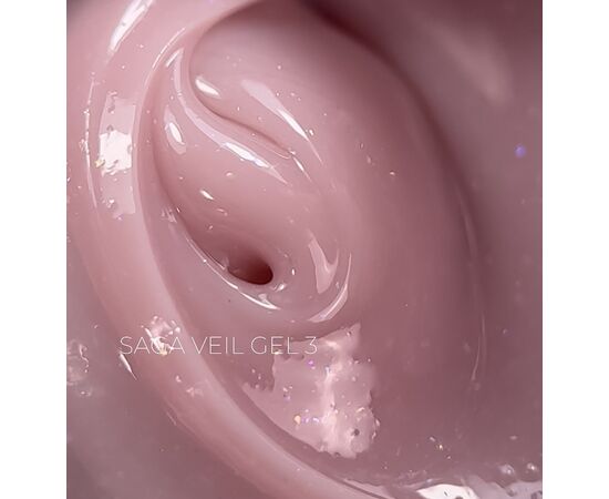 SAGA. Builder gel "Veil", 30 ml, #03. Гель для укріплення та нарощування #1