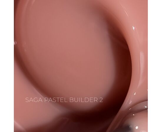 SAGA. Builder gel "Pastel Color", 15 ml, #02. Гель для укріплення та нарощування #2