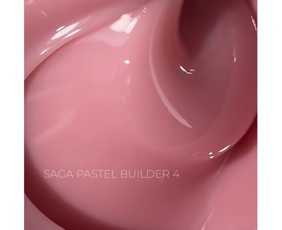 SAGA. Builder gel "Pastel Color", 15 ml, #04. Гель для укріплення та нарощування #2