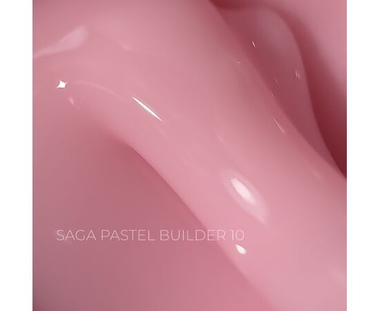 SAGA. Builder gel "Pastel Color", 15 ml, #10. Гель для укріплення та нарощування #2