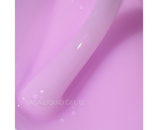 SAGA. Liquid Gel, 15 ml, #12. Рідкий гель для укріплення та нарощування #1