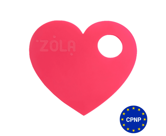 ZOLA. Mixing Palette, Heart. Палітра для змішування, серце #1