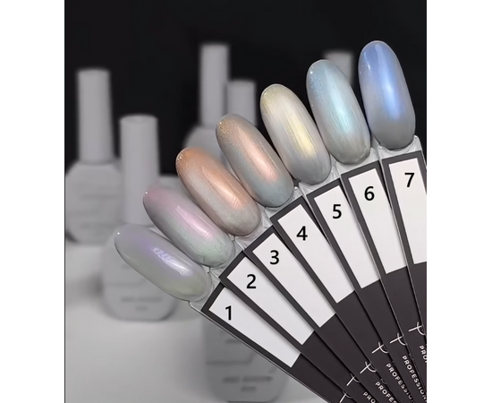 SAGA. Cat's Eye Gel Polish "Silk Cat", #06, 10 ml. Гель-лак "Котяче око" з перламутром #5
