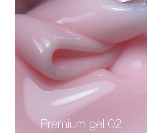 NOTD. Premium builder gel #02, 30 ml, молочно-рожевий будівельний гель #2