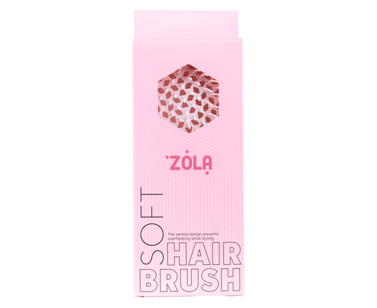 ZOLA. Hair Brush Soft, Pink. Гребінець, рожевий #2