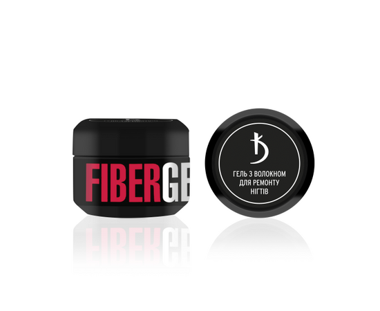 УЦІНКА / KODI Fiber Gel for Repair, 12 ml, гель з волокном для ремонту нігтів, прозорий #1