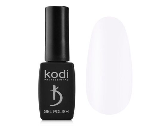УЦІНКА / KODI Gel polish #01BW, яскраво-білий, 12 ml, гель-лак #1