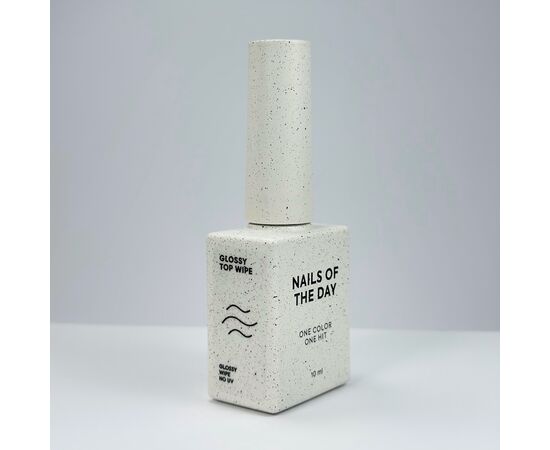 NOTD. Glossy Top, no UV, 10 ml, еластичний глянцевий топ з липким шаром без УФ-фільтрів #3