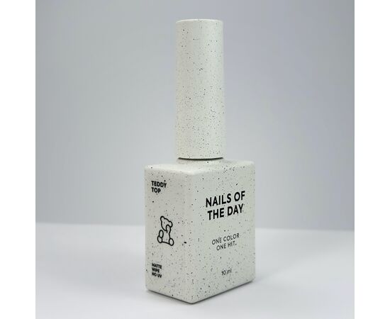 NOTD. Matte Top "TEDDY", 10 ml, матовий плюшевий топ #3