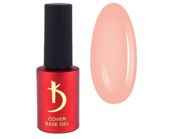 УЦІНКА / KODI Cover base gel #1, PEACH, 7 ml, Теплий персиковий #1