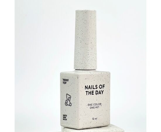 NOTD. Matte Top "TEDDY", 10 ml, матовий плюшевий топ #2