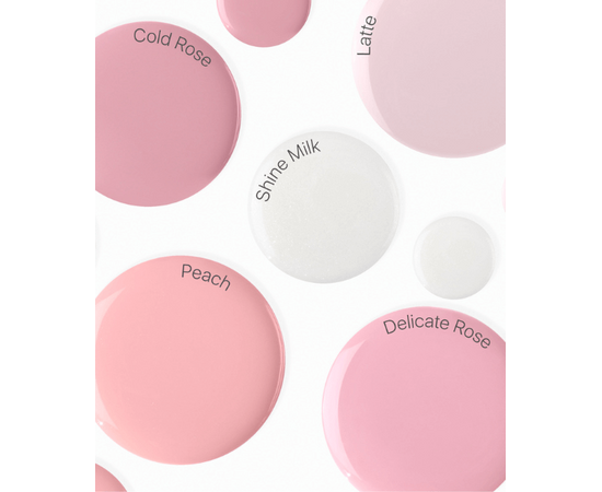 УЦІНКА / KODI Lint Base Gel, Shine Milk, молочний з шимером, 35 ml, камуфлююча база #2