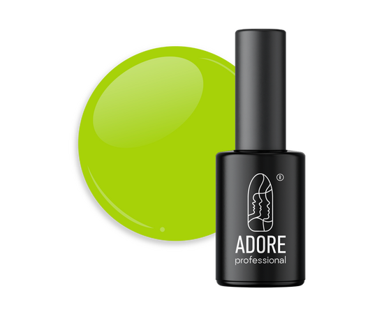 ADORE. Marble Glass Gel Polish, #MG-38, Peridot, 8 ml. Вітражний гель-лак, оливково-зелений #1