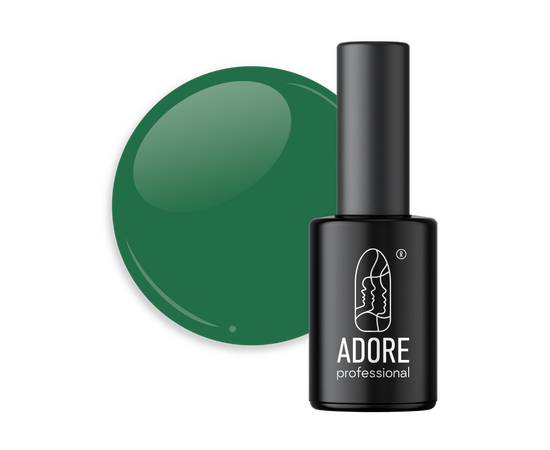 ADORE. Marble Glass Gel Polish, #MG-40, Amazonite, 8 ml. Вітражний гель-лак, зелений #1