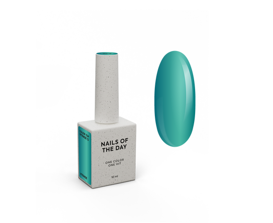 NOTD. Color Top, Vitrage #13, 10 ml. Вітражний топ без липкого шару, напівпрозорий глибокий морський синій #2