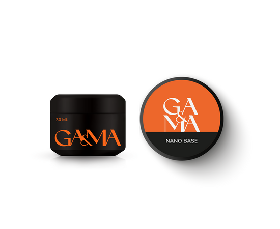 GA&MA. Nano rubber base, Clear, 30 ml, прозора адгезивна база #2