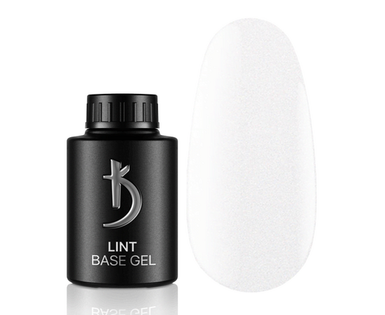 УЦІНКА / KODI Lint Base Gel, Shine Milk, молочний з шимером, 35 ml, камуфлююча база #1
