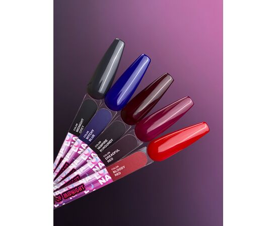 LUNAmoon. Halloween Collection, "Shadows of Midnight", Gel Polish, 5*8 ml #3