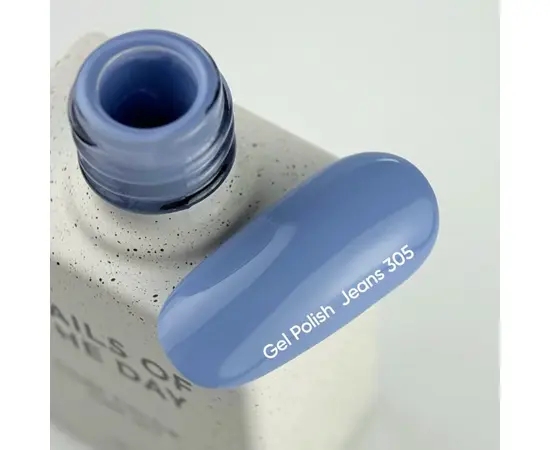 NOTD. Gel Polish, Jeans-305, 10 ml. Гель-лак, джинсовий #3