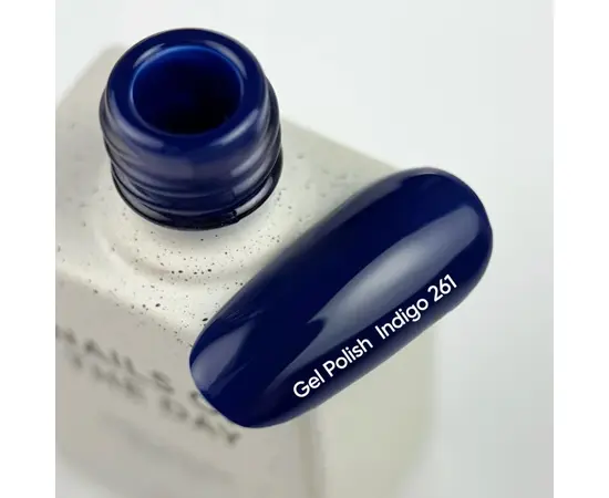 NOTD. Gel Polish, Indigo-261, 10 ml. Гель-лак, темно-синій #2