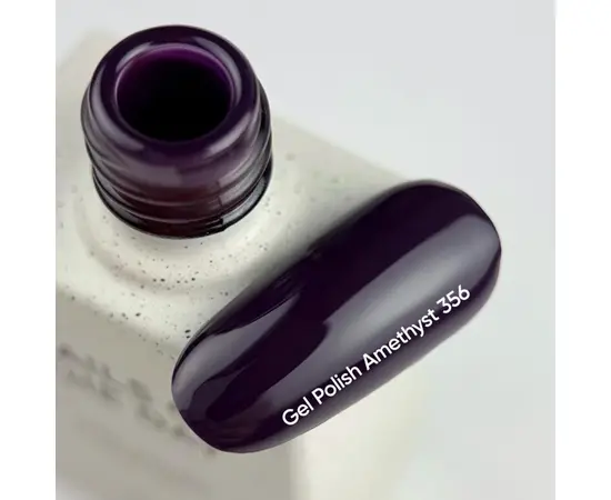 NOTD. Gel Polish, Amethyst, #356, 10 ml. Гель-лак, темно-фіолетовий #3