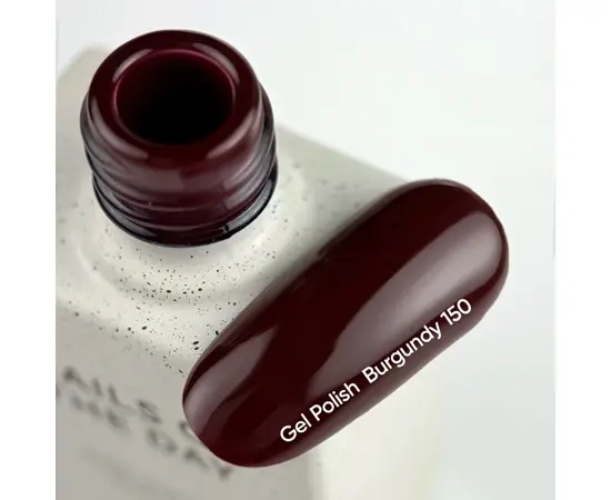 NOTD. Gel Polish, Burgundy-150, 10 ml. Гель-лак, темно-бордовий #2 NOTD. Gel Polish, Burgundy-150, 10 ml. Гель-лак, темно-бордовий #2