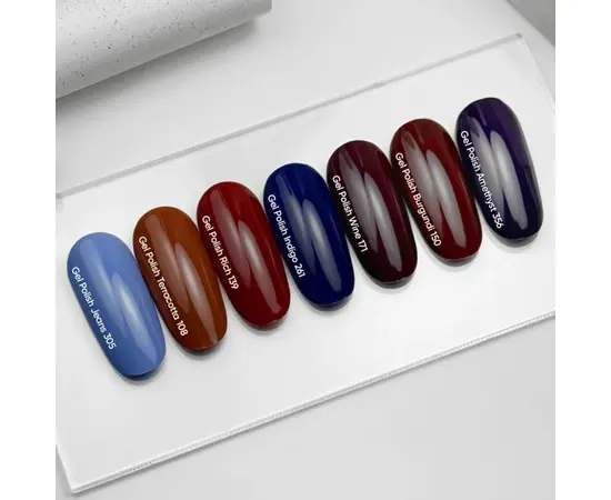 NOTD. Gel Polish, Terracotta -108, 10 ml. Гель-лак, цегляно-коричневий #4