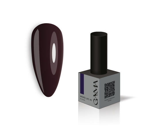 GA&MA. Single-phase Gel Polish, Mono Lac, #040, 6 ml. Однофазний гель лак, "Моно лак" #1 GA&MA. Single-phase Gel Polish, Mono Lac, #040, 6 ml. Однофазний гель лак, "Моно лак" #1