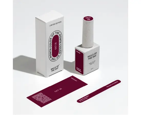 NOTD. "Color of the month, October 2025" Gel Polish, Toscano, 10 ml, гель-лак "Колір місяця, Жовтень 2025" #2