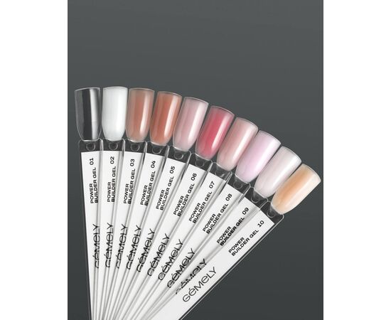 GÉMELY (ex GA&MA). Power builder gel #2, 15 ml, твердий гель #3