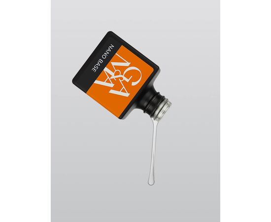 GA&MA. Nano rubber base, Clear, 15 ml, прозора адгезивна база #4