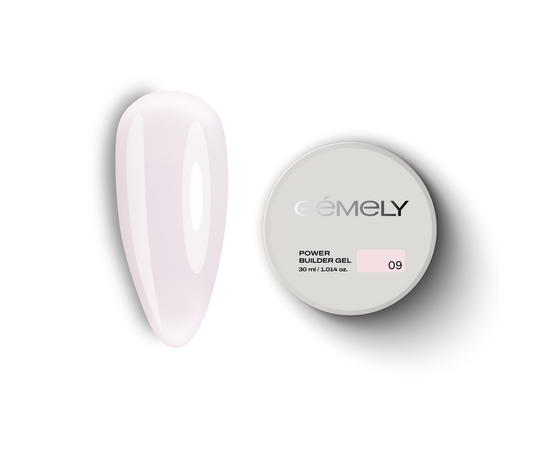GÉMELY (ex GA&MA). Power builder gel #9, 30 ml, твердий гель #1 GÉMELY (ex GA&MA). Power builder gel #9, 30 ml, твердий гель #1