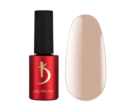 KODI Gel Polish Golden Brown #01, світло-бежевий, 7 ml, гель-лак #1