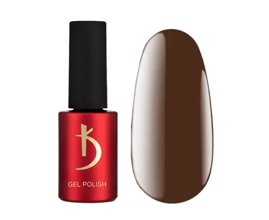KODI Gel Polish Golden Brown #05, шоколадно-коричневий, 7 ml, гель-лак #1