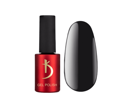 KODI Gel polish #101BW ULTRA Black, чорний, 7 ml, гель-лак #1