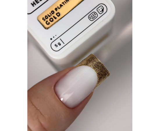 HEYLOVE. Solid platinum gel, GOLD, 5 g, гель-фарба золота #2