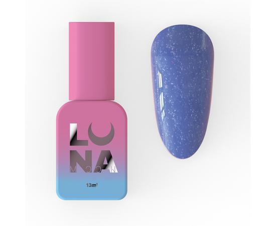 LUNAmoon. Cover BASE #12, BLUE-VIOLET with SHIMMER, 13 ml #1