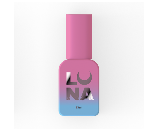 LUNAmoon. Crystal Top Coat (anti-scratches), no sticky, 13 ml, міцний глянцевий топ без липкого шару #1