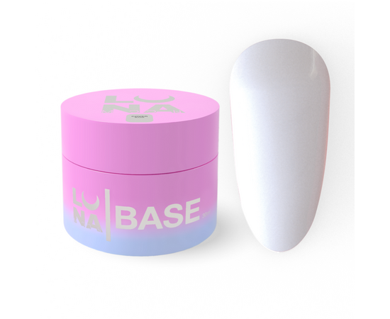 LUNAmoon. Cover Base #4, Milky, 30 ml #1
