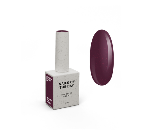 NOTD. "Let's Special" Gel Polish, BELLUCCI, #359, 10 ml, бордовий світловідбиваючий гель-лак #1