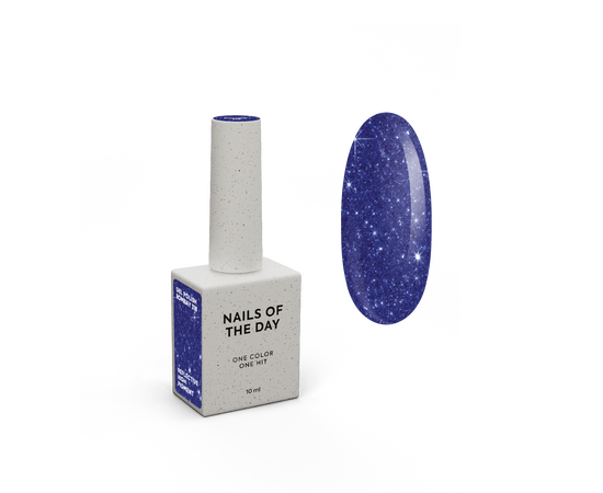 NOTN. Гель-лак Bombay, світловідбиваючи глибокий синій, 10 ml #5