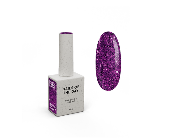 NOTN Гель-лак Cosmopolitan, #199, світловідбиваючий темно-рожевий, 10 ml #1