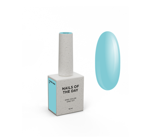 NOTD. Cover Base, NEW Formula #19, 10 ml, ніжно-блакитна камуфлююча база #3