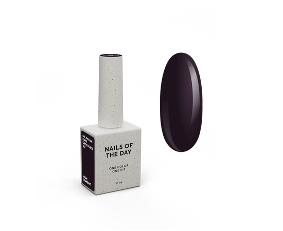 NOTD. "Let's Special" Gel Polish, Dark Chocolate, #357, 10 ml. Гель-лак, темно-коричневий #1