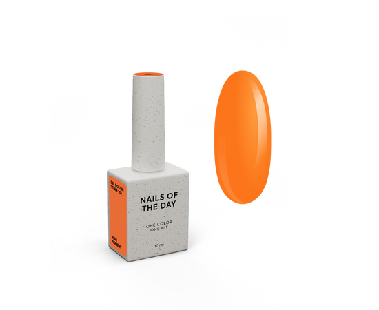 NOTD Гель-лак Let's Special Titian, 10 ml (яскраво-морквяний) #1